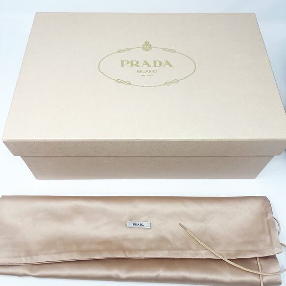 Prada Floral Leather Slingback Shoes - Picture 13 of 13